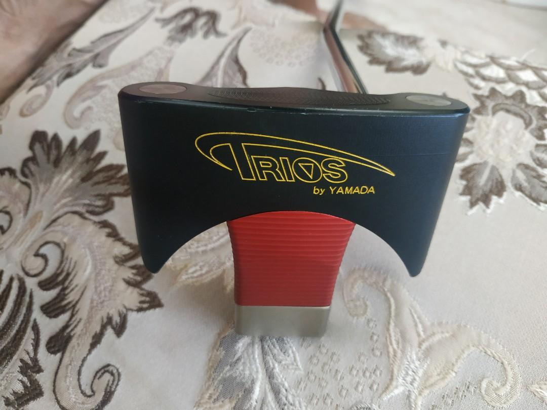 Putter Yamada Pour Gaucher - Tige Acier, Longueur 34 Pouces, Avec Couvre-tête