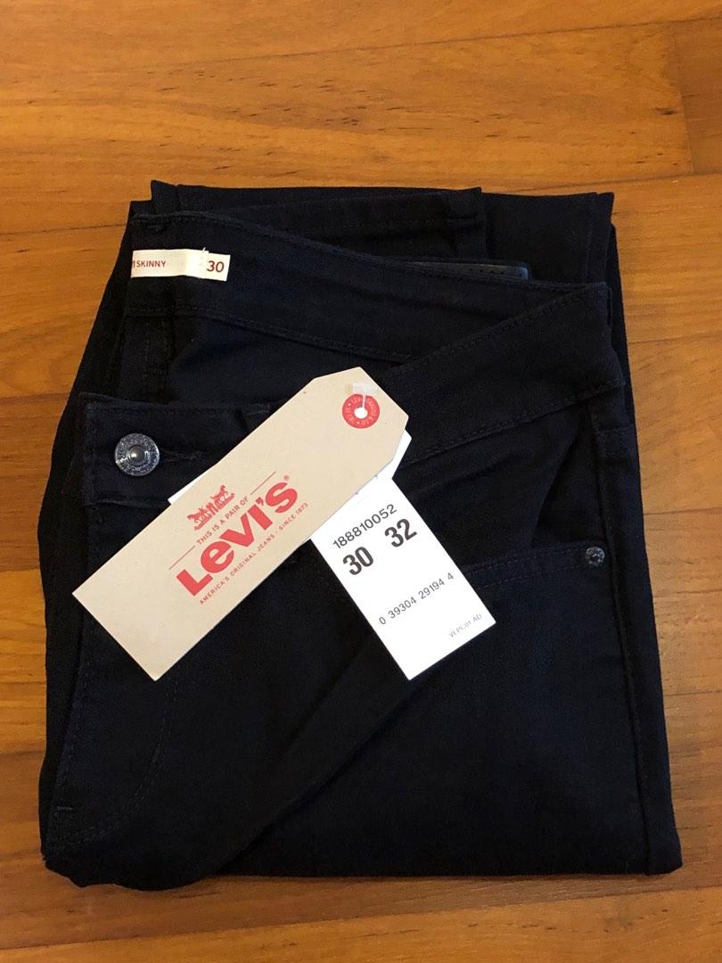 Rare Levi s 711 Black Sheep 2 Stretch Skinny Jeans Discontinued