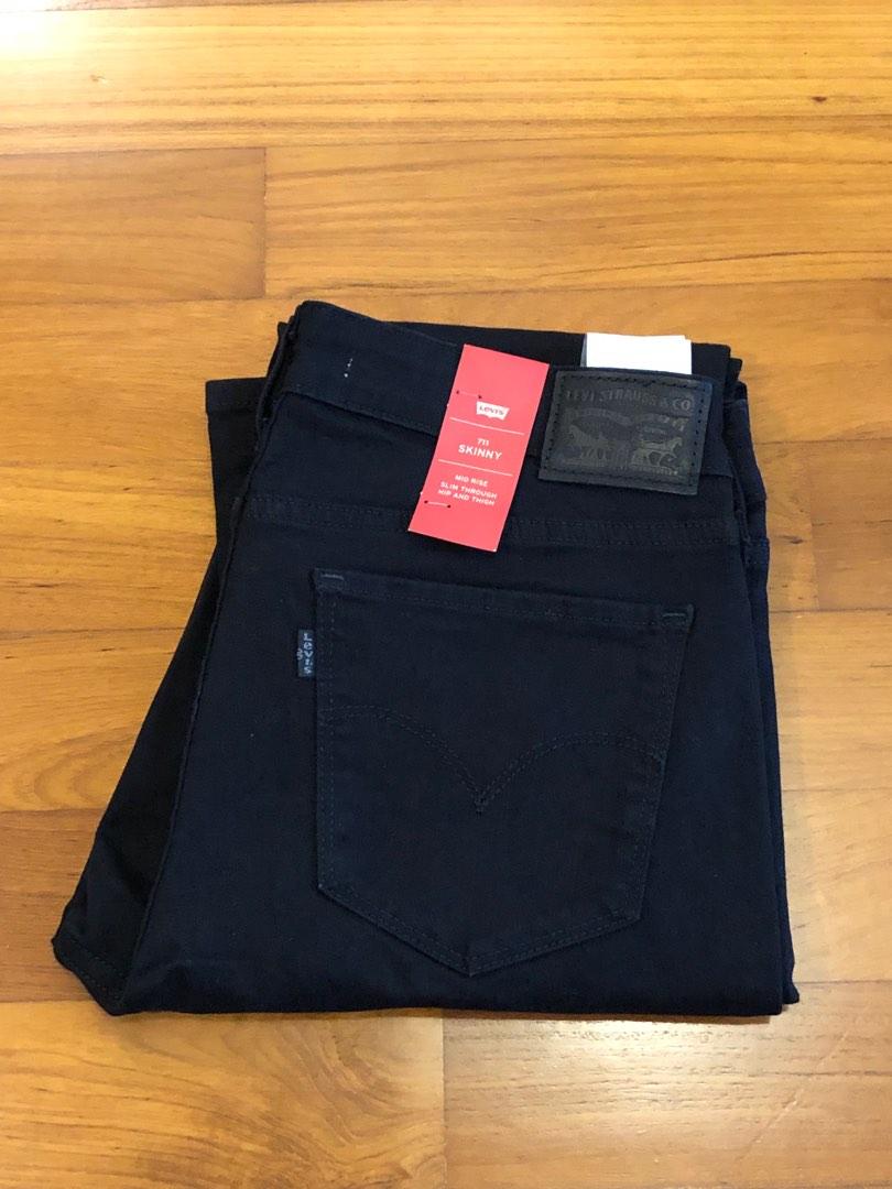 Rare Levi s 711 Black Sheep 2 Stretch Skinny Jeans Discontinued