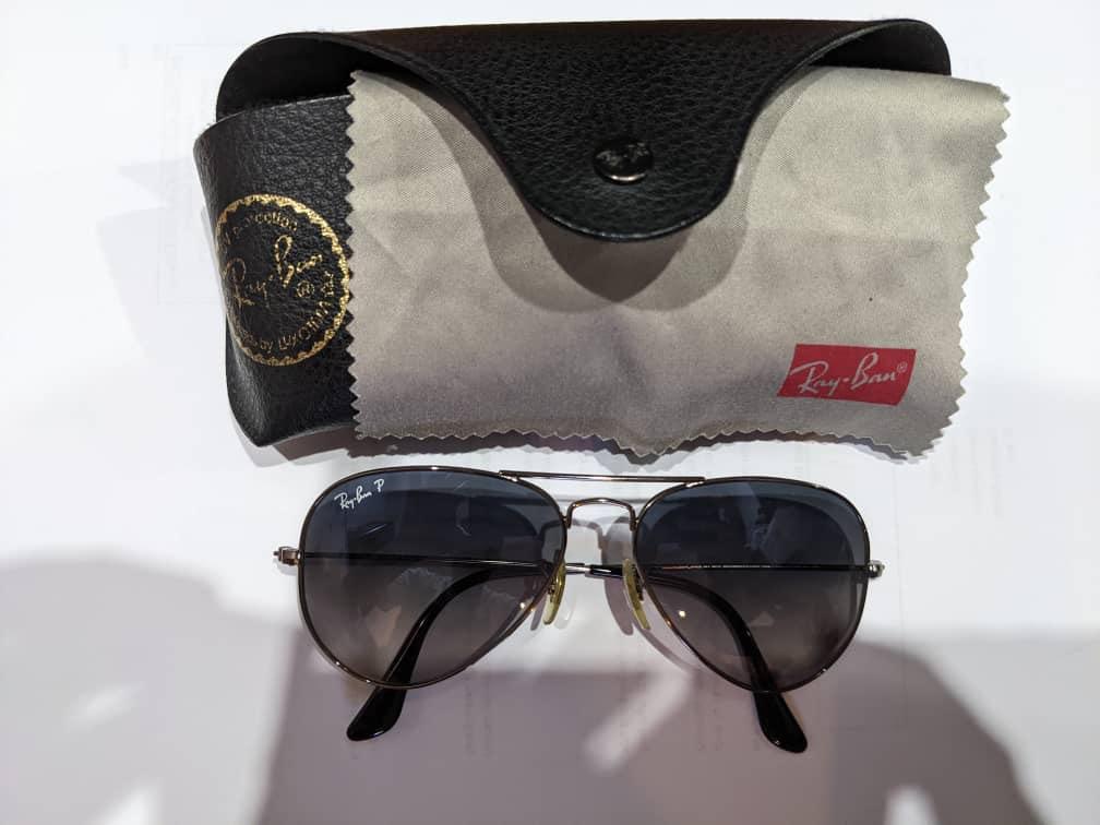 Ray Ban Sunglass Polaroid, Women's Fashion, Watches & Accessories,  Sunglasses & Eyewear on Carousell