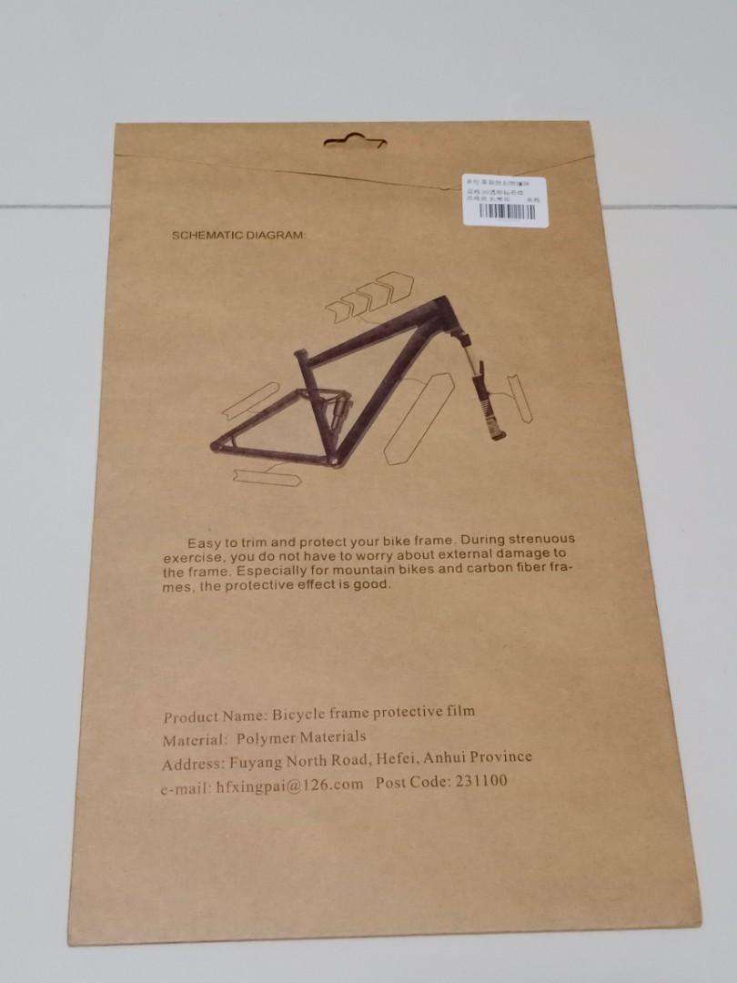 Readu bike frame protection film, Sports Equipment, Bicycles & Parts
