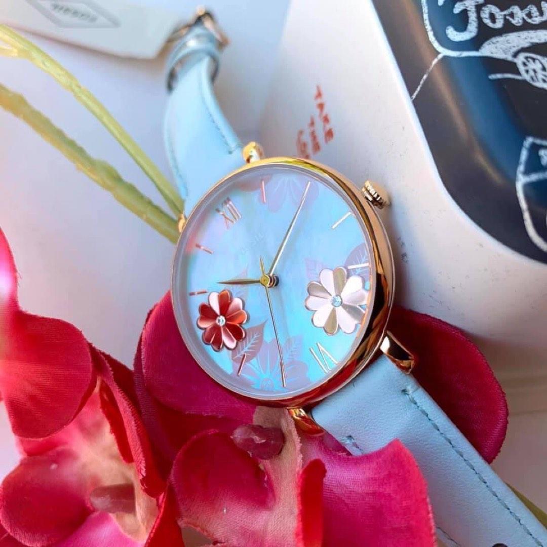 Fossil floral 2025 watch