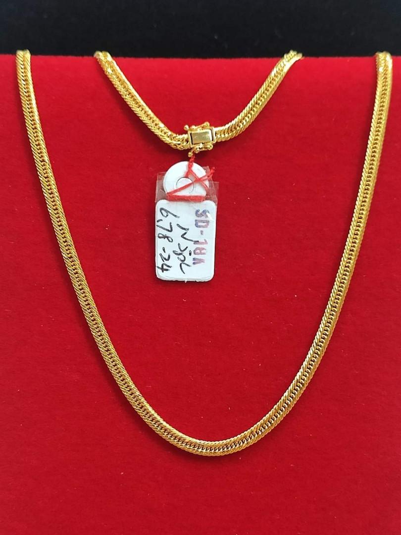 Real gold necklace, Luxury, Accessories on Carousell