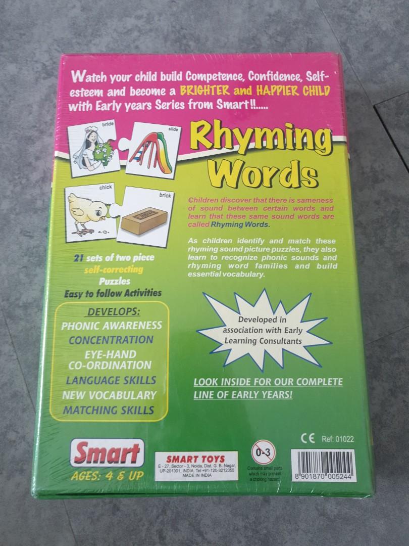 Rhyming Words, Hobbies & Toys, Books & Magazines, Children's Books on ...