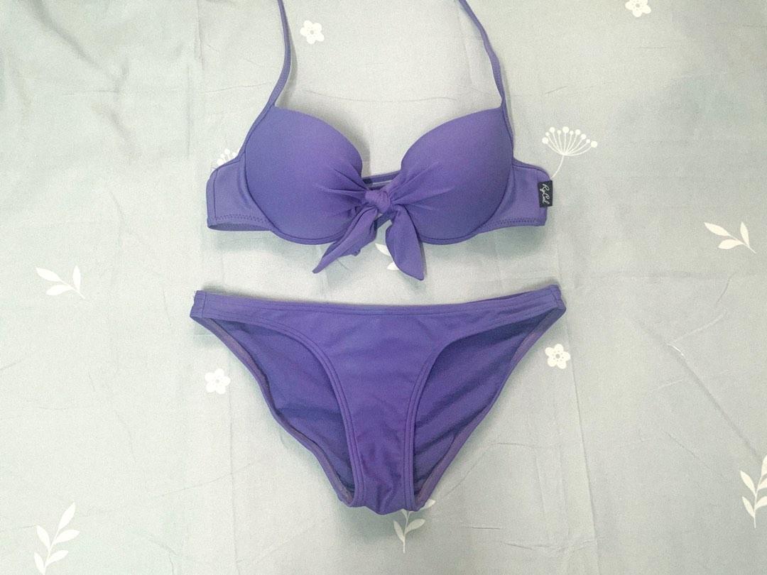 Rip Curl Two Piece Bikini (violet) (Category: Bikinis & Swimsuits) located in Quezon City. Submitted by margogh (Listing ID 1185546264, Image 1). Description: Sold as a set! Underwired top.