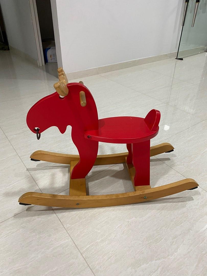 Rocking wooden horse, Babies & Kids, Baby Nursery & Kids Furniture