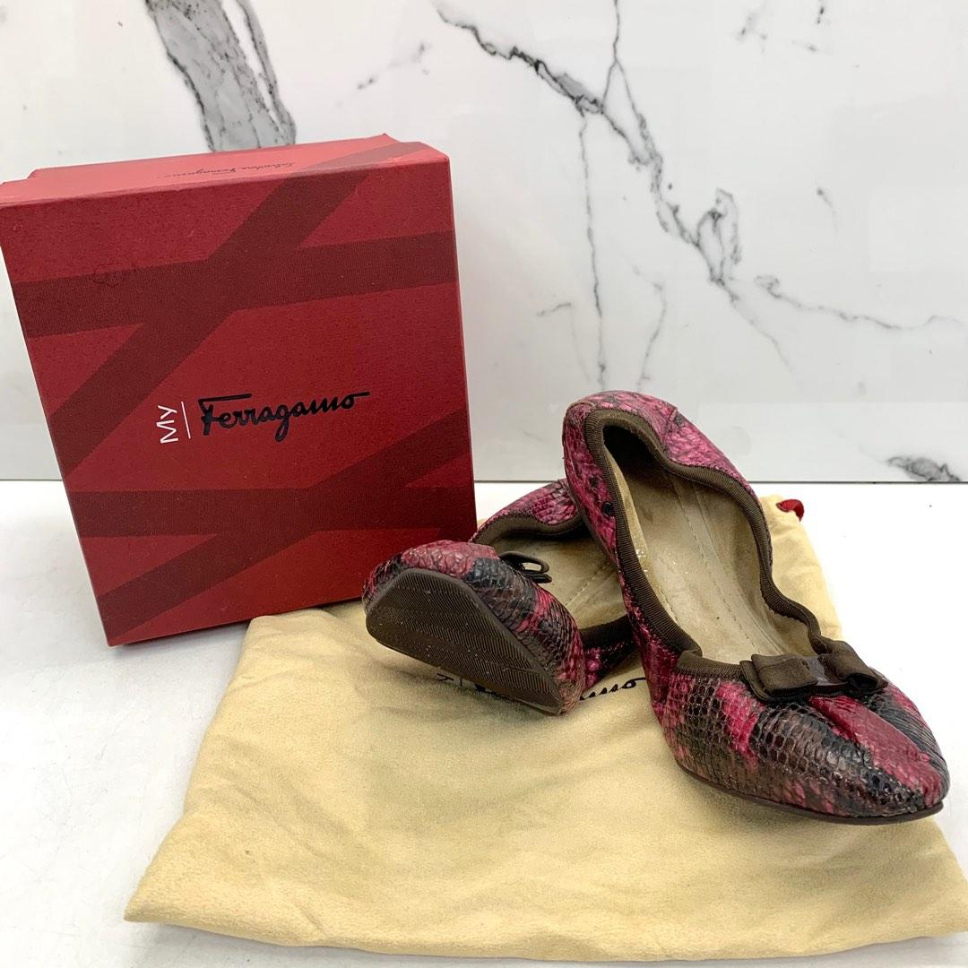 Ferragamo my joy flats best sale