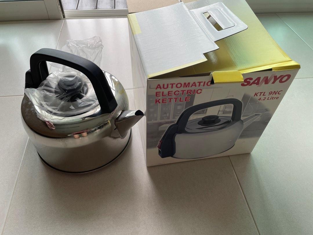 Sanyo electric kettle KTL 9NC 4.2L, Furniture & Home Living