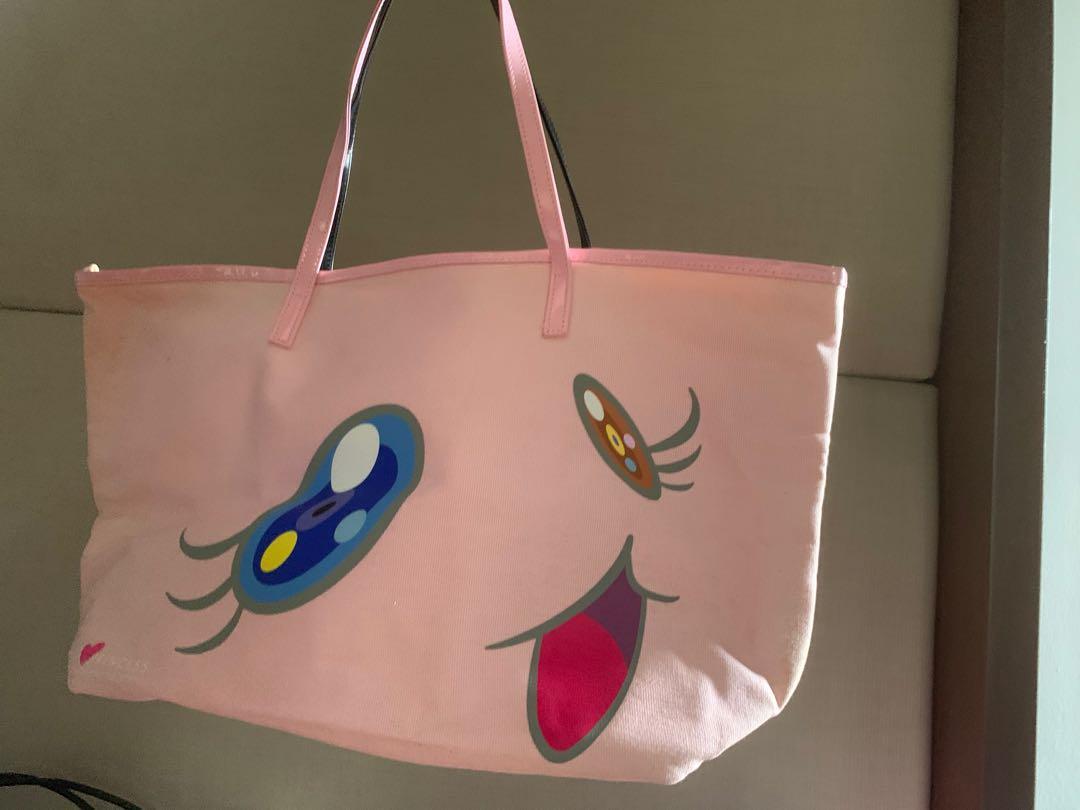 SHU UEMURA x TAKASHI MURAKAMI Tote Bag 6 Heart Princess Pink