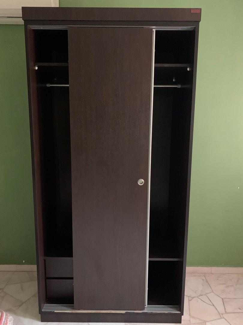 Solid wood picket&rail wardrobe, Furniture & Home Living, Furniture