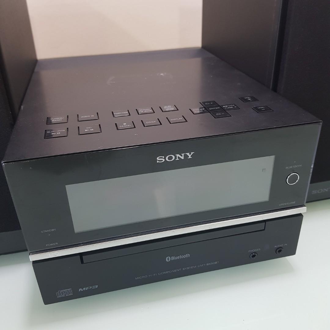 Sony CMT-BX1 Micro Hi-Fi Component System CD Player, AM/FM, No Remote  -Works