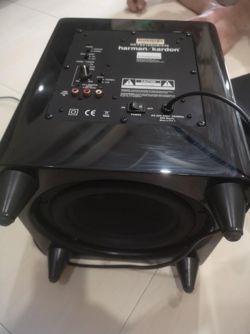 SUBWOOFER, Harman Kardon HKTS 210 SUB / 230, Audio, Soundbars, Speakers