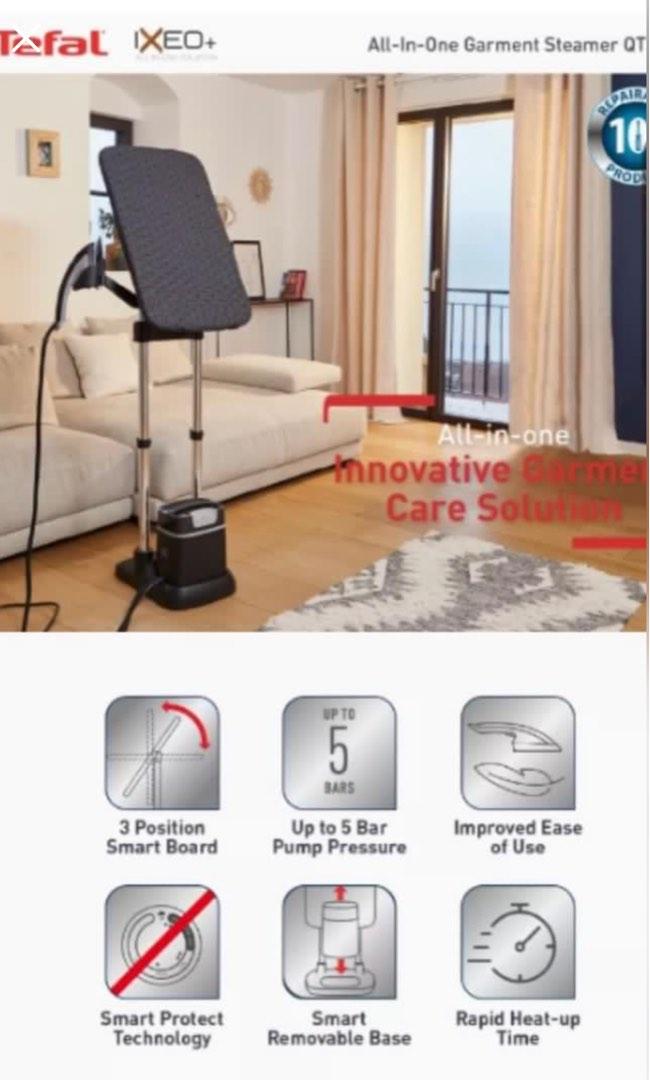 Tefal Ixeo+ Steamer Iron, Furniture & Home Living, Cleaning & Homecare Supplies, Ironing Boards