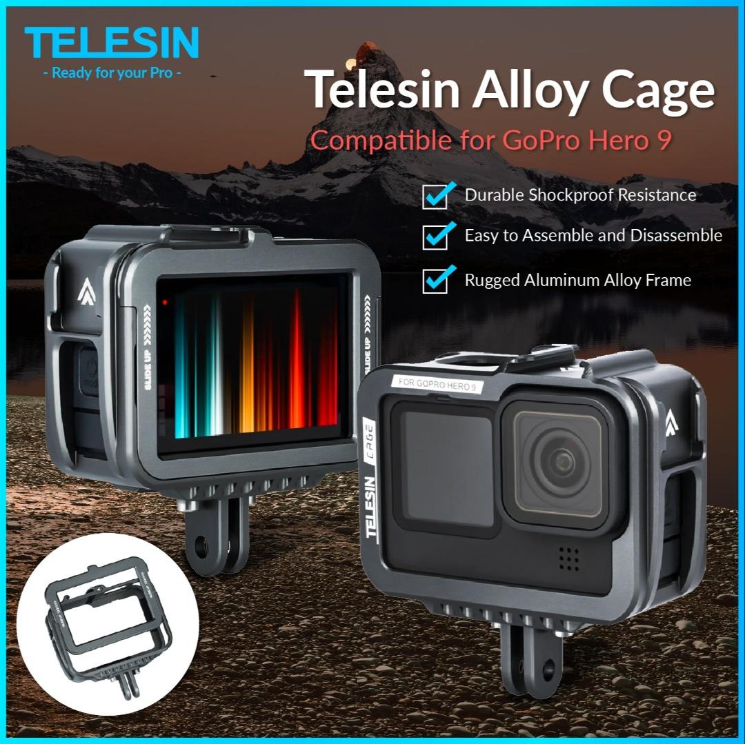 TELESIN CAGE HERO 9/10/11 BLACK, Photography, Cameras on Carousell