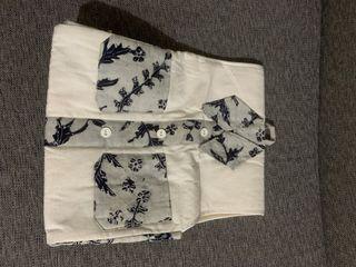 tempat tissue gantung batik monochrome