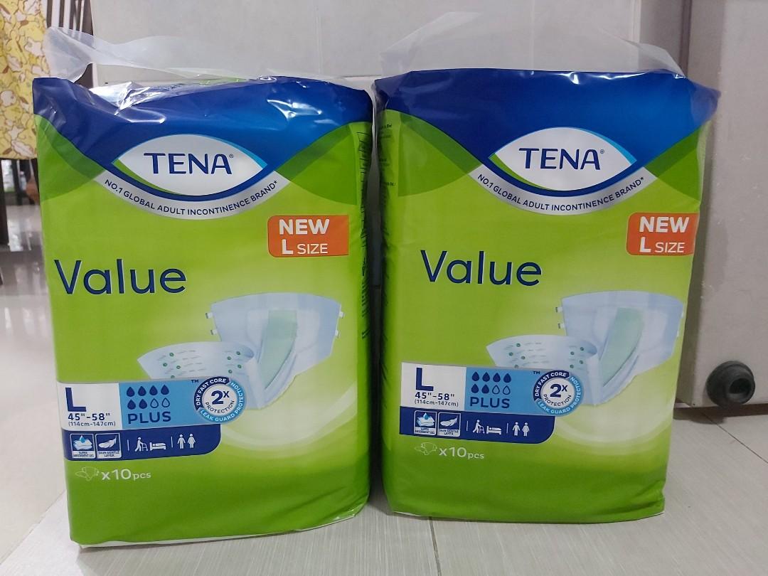 Tena Value Adult Diaper XL 10'S
