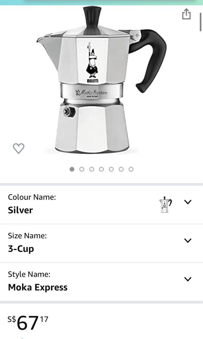Bialetti moka express 3 cup espresso maker 06799 online