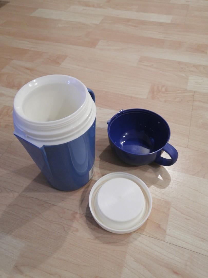 PRICE DROP Thermos Flask with Cup, Furniture & Home Living