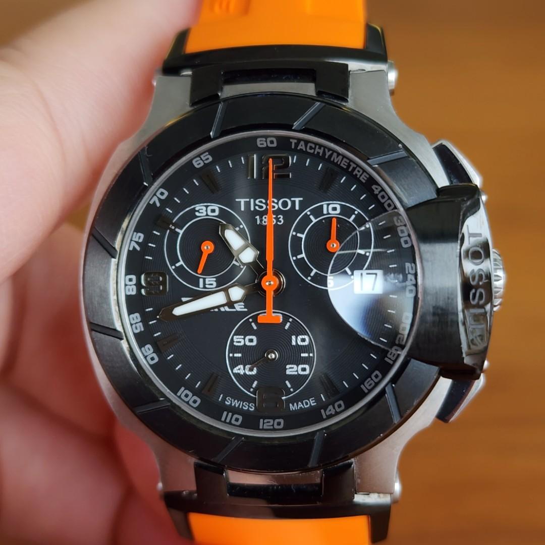 Tissot watch store orange