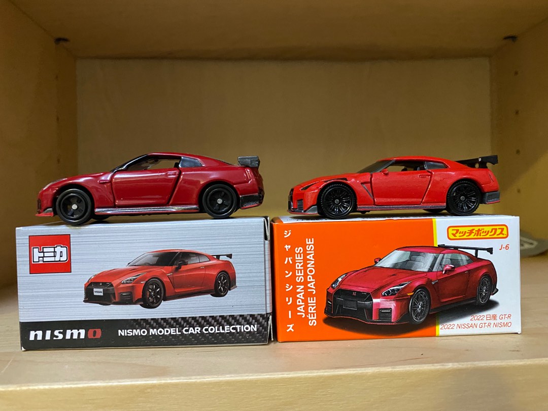 Tomica Matchbox Nissan Gt R Nismo R35 Red X2pcs 興趣及遊戲 玩具 遊戲類 Carousell