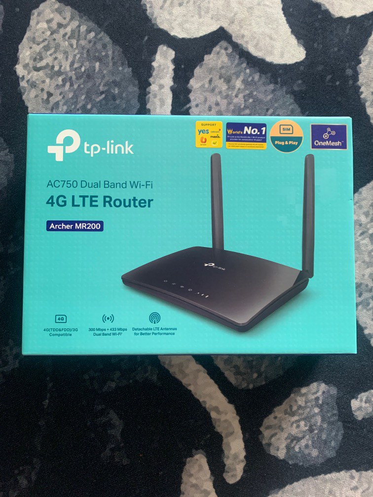 TPLink AC750 SIM Card Modem Router, Computers & Tech, Parts