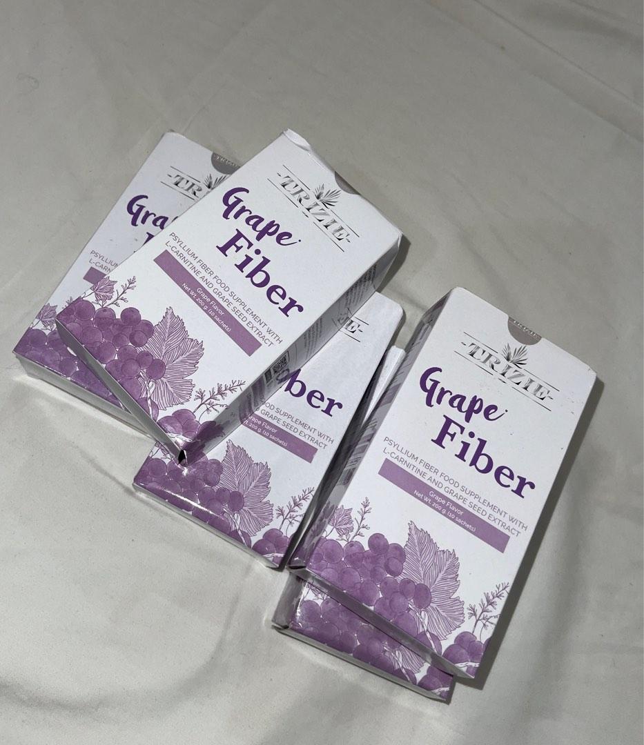 Trizie Grape Fiber 10 sachets, Health & Nutrition, Health Supplements