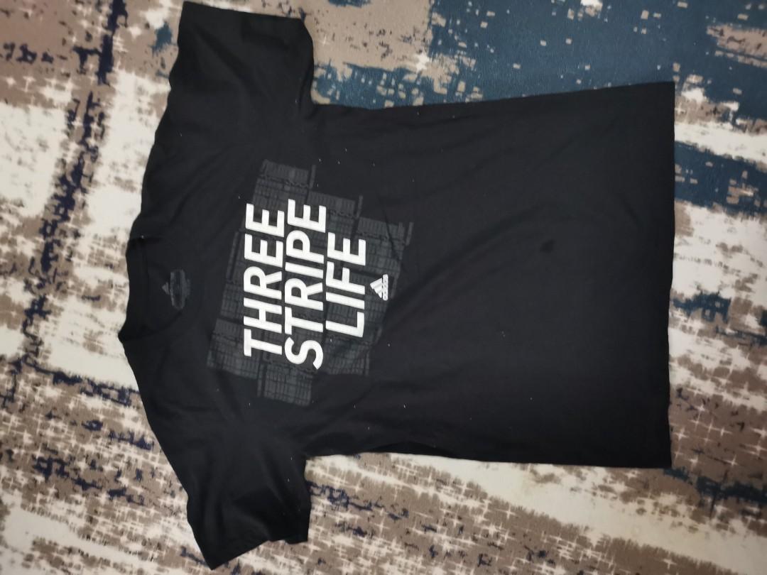 Adidas three outlet stripe life shirt