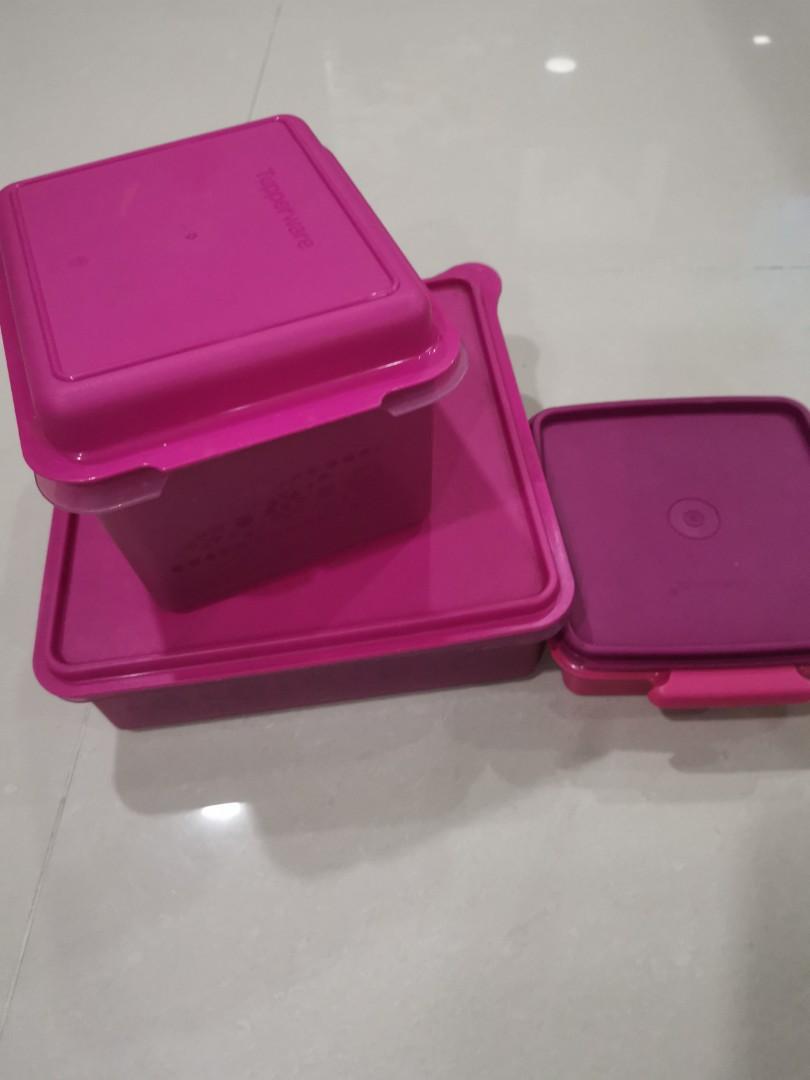Tupperware boxes, Furniture & Home Living, Kitchenware & Tableware