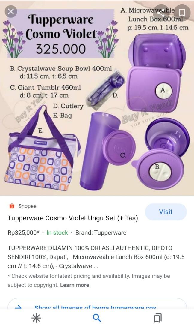 cosmo violet, Kitchen & Appliances di Carousell