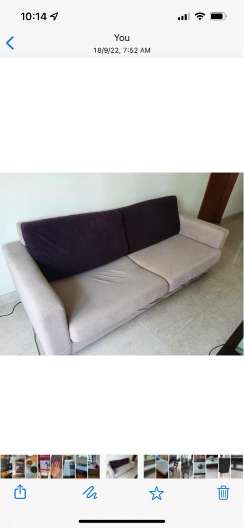 TV Console, bed queen and single, sofa dining table and chairs