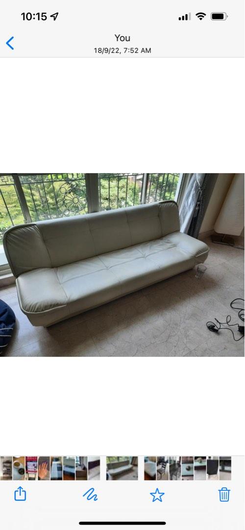 TV Console, bed queen and single, sofa dining table and chairs