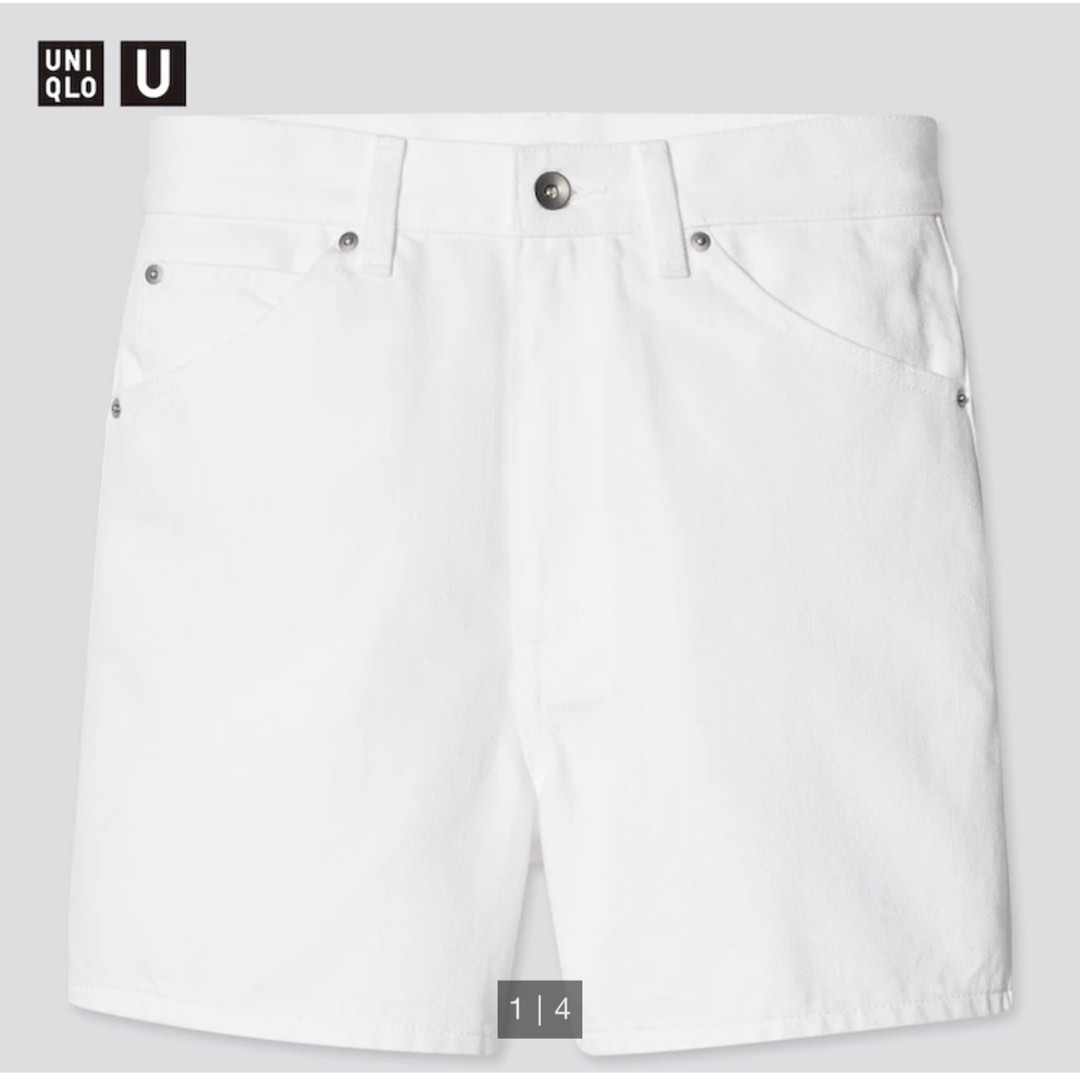 Uniqlo U Denim Shorts, Women's Fashion, Bottoms, Shorts on Carousell