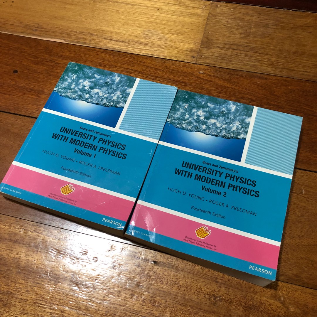 University Physics with Modern Physics (14th edition) Vol 1 & 2 ...