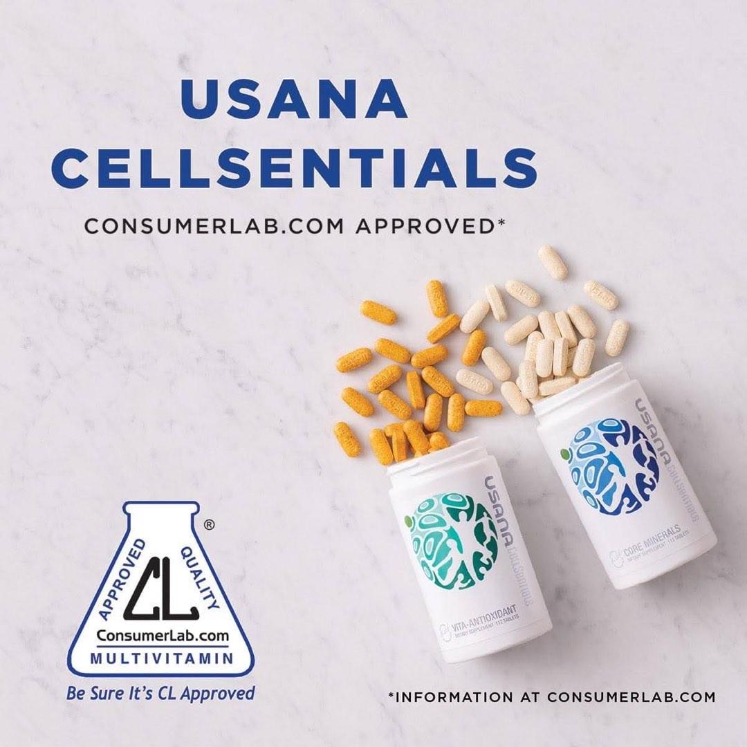 USANA CELLSENTIALS highest rated supplements in the world, Health