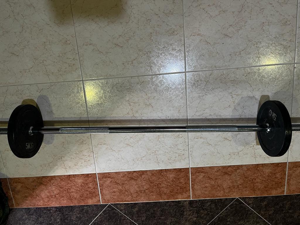 Used hot sale barbell sets