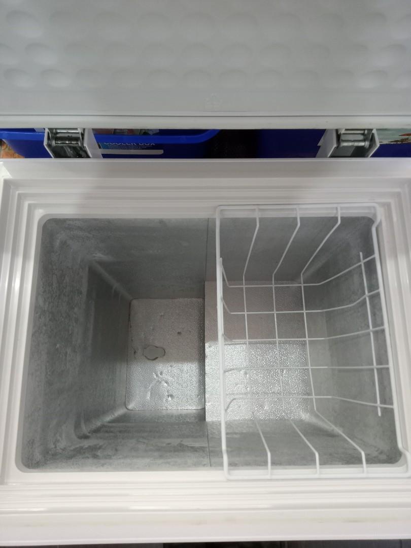 Used MCF0955 Chest Freezer 80Liter Condition Still Good To Use