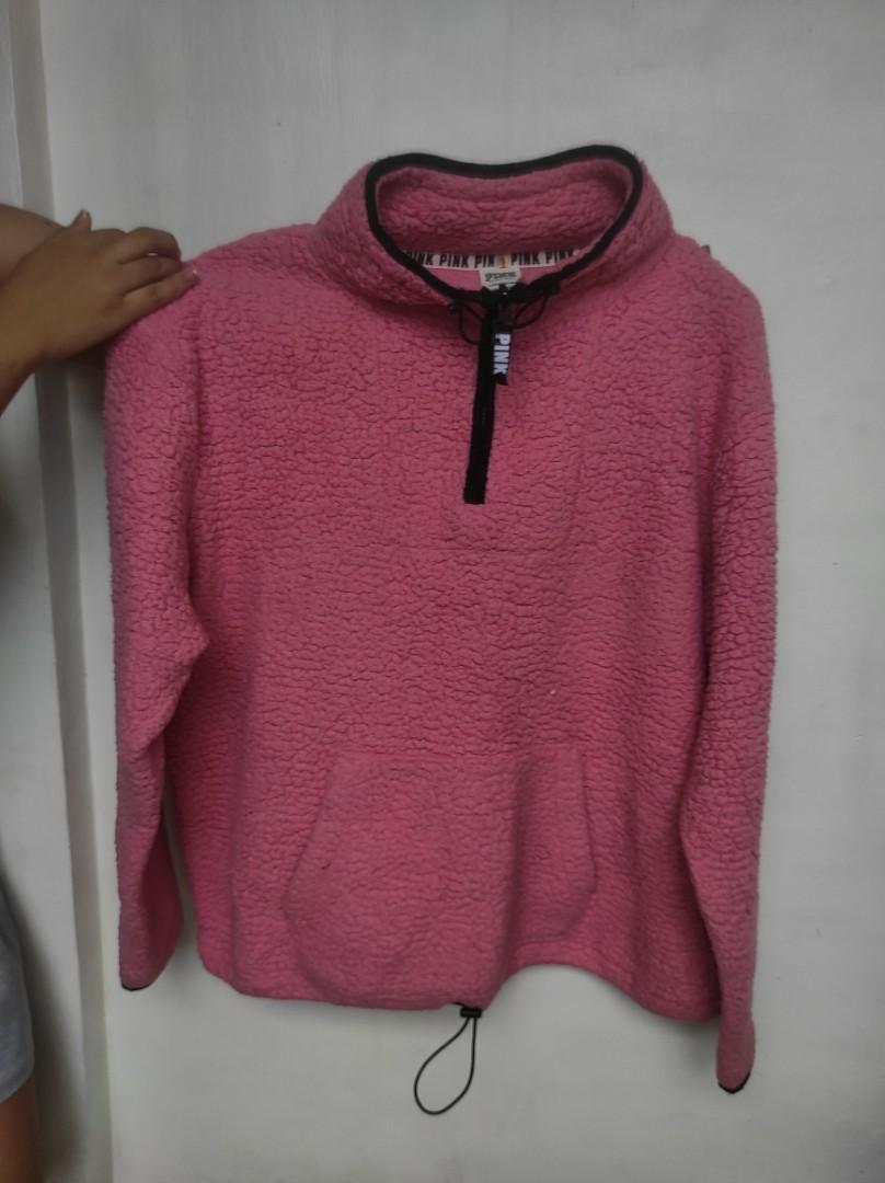 Victoria secret sales pink fur coat