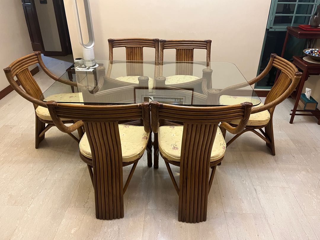 Vintage Dining Table, Furniture & Home Living, Furniture, Tables & Sets