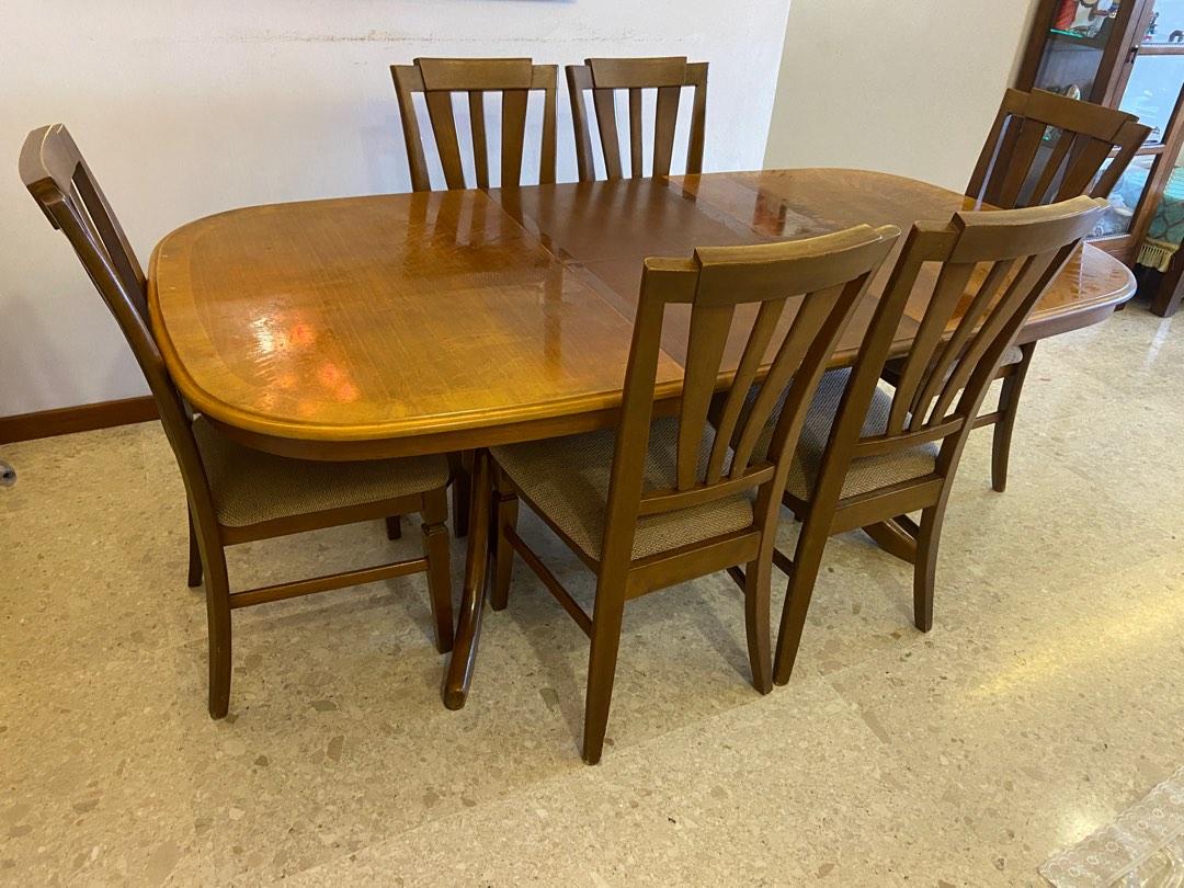 Vintage Dining table, Furniture & Home Living, Furniture, Tables & Sets