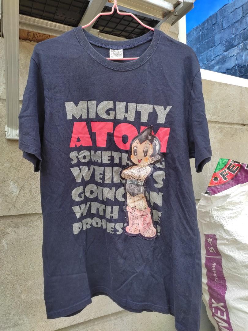 Vintage Astro Boy Mighty Atom 3D Hologram Acid Wash T-shirt, Men's Fashion,  Tops & Sets, Tshirts & Polo Shirts on Carousell