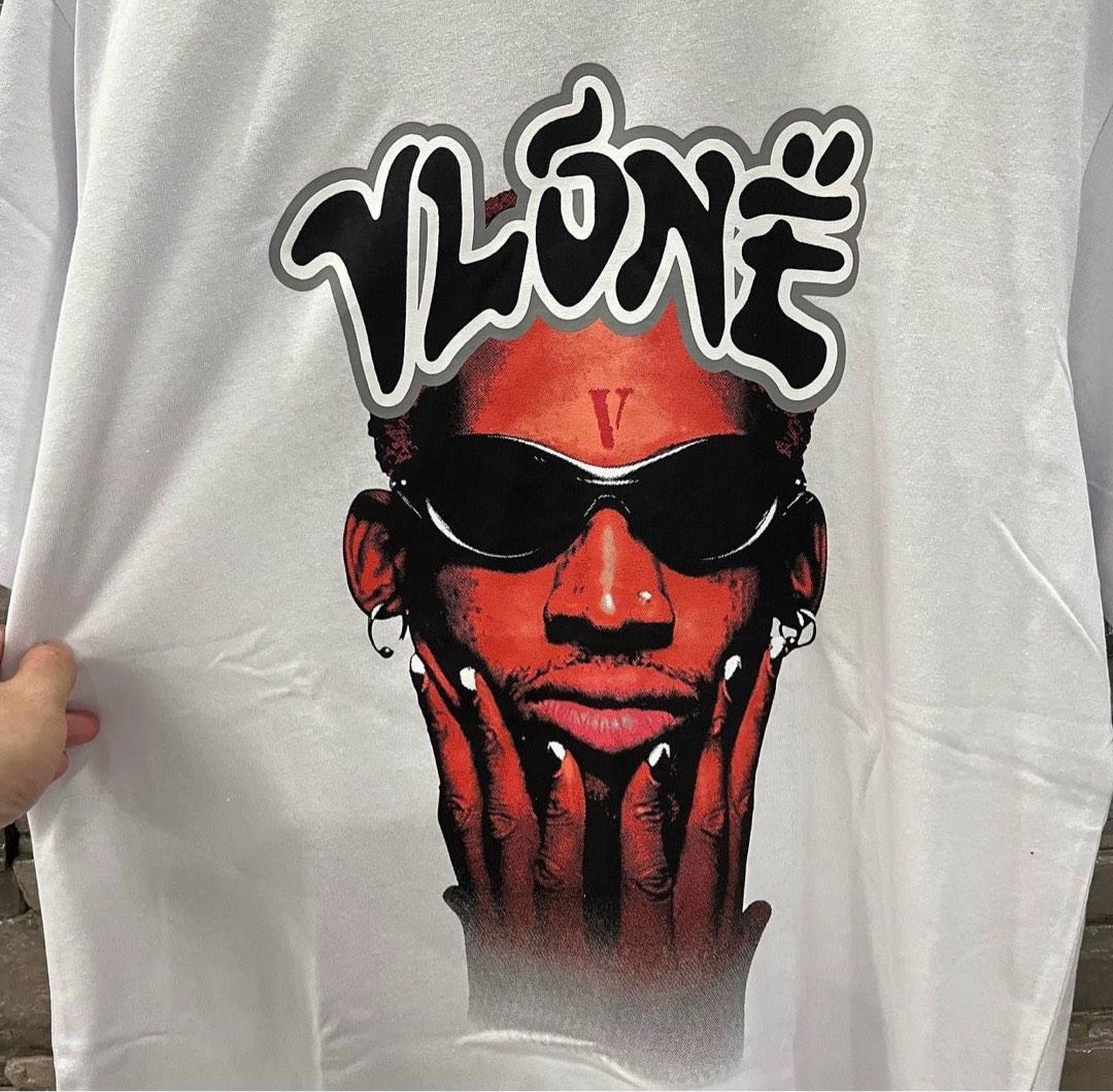 Vlone Dennis Rodman Tee Shirt, Men's Fashion, Tops & Sets, Formal