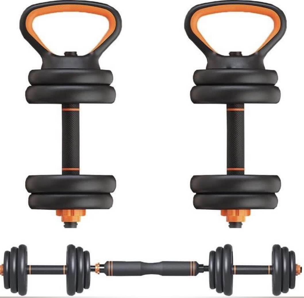 Weights Home Gym (20 Kg Set), Sports Equipment, Exercise & Fitness