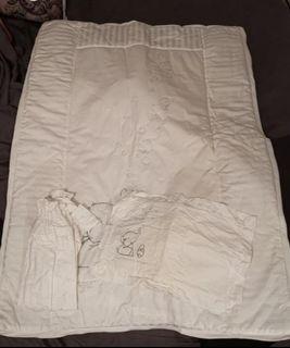 White Baby Comforter & Pillowcases