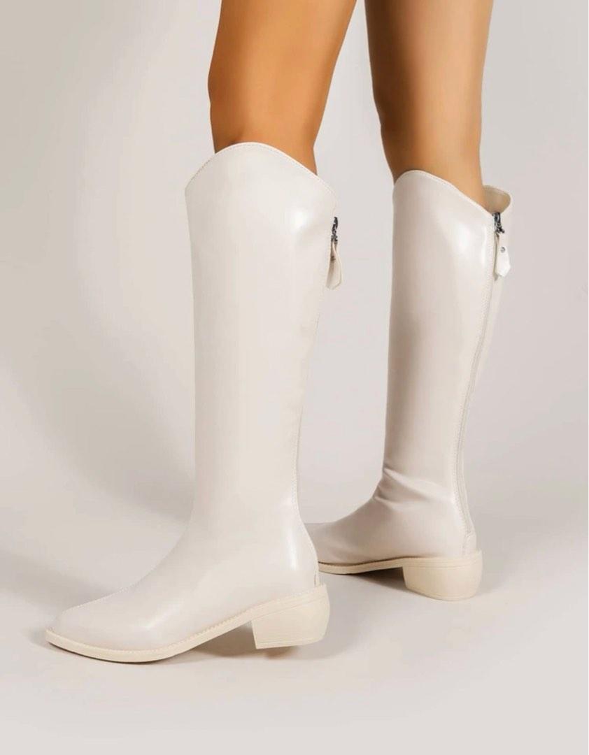 Cheap white boots store