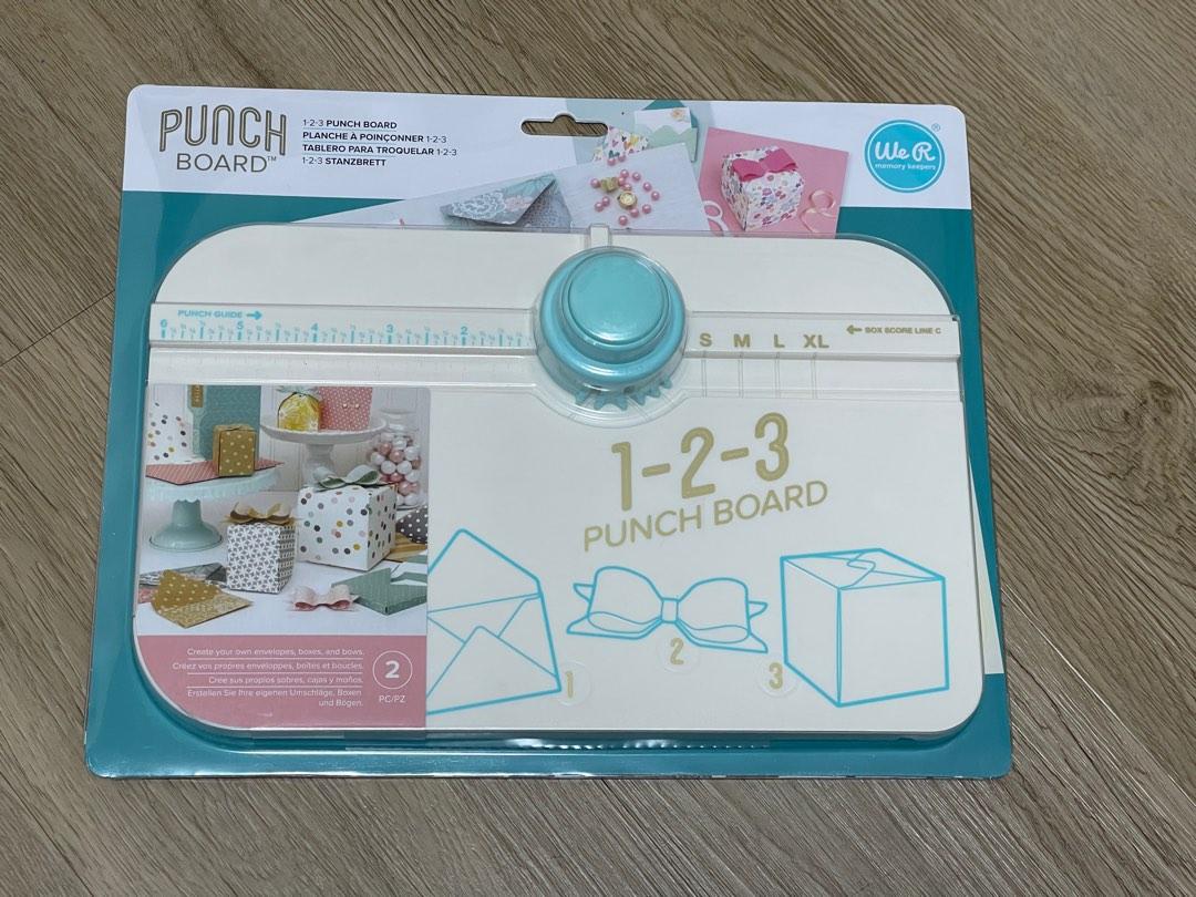 WRMK We R Memory Keepers 123 Punch Board, Hobbies & Toys, Stationery