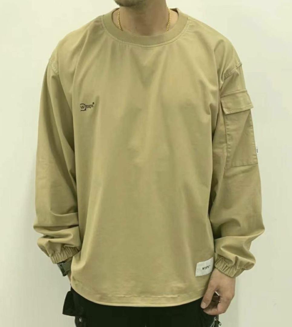 WTAPS SMOCK/LS/COTTON.TWILL, 男裝, 上身及套裝, T-shirt、恤衫、有領