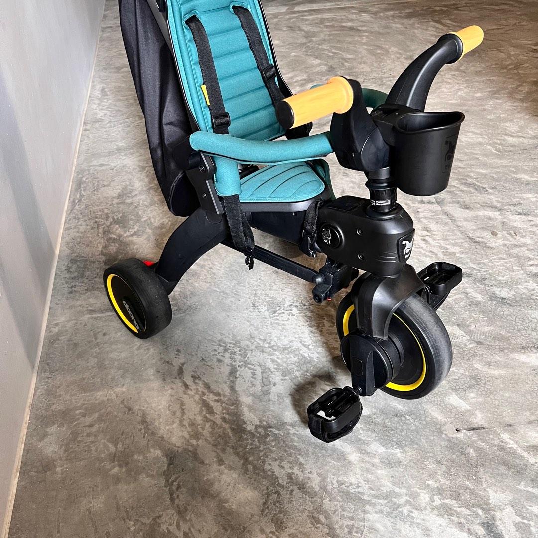 x1 Doona Liki Trike S5 Green Tricycle Children, Babies & Kids, Going