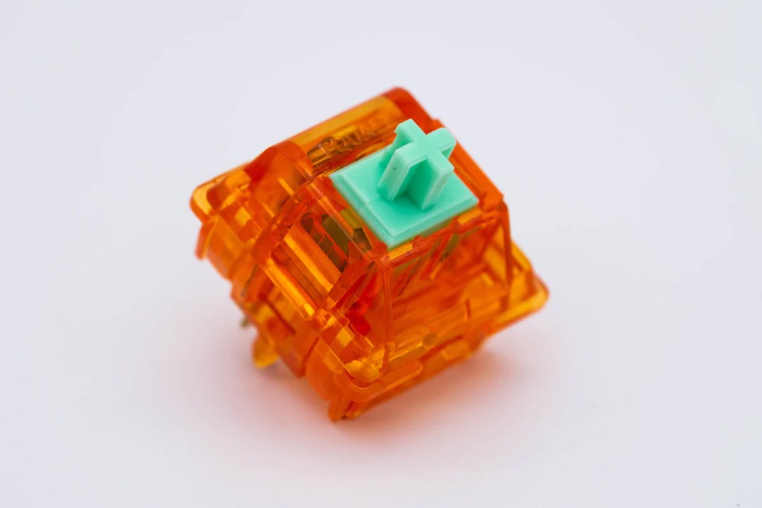 x70 Lubed C3 Equalz Tangerine Linear mechanical keyboard switch, 電腦＆科技