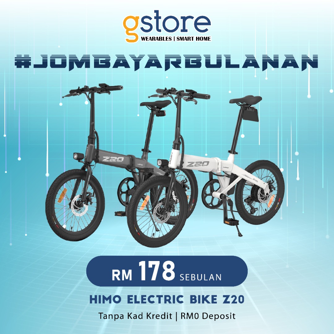 Xiaomi Himo Z20 Foldable Electric Bicycle (Shimano Shifting, Dual
