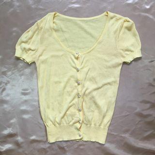 Yellow Cardigan